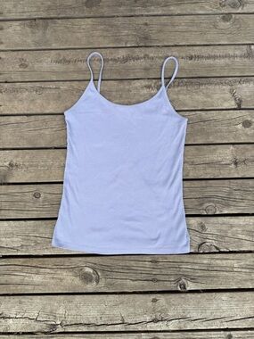 Double Zero Lavender Ribbed Spaghetti Strap Camisole